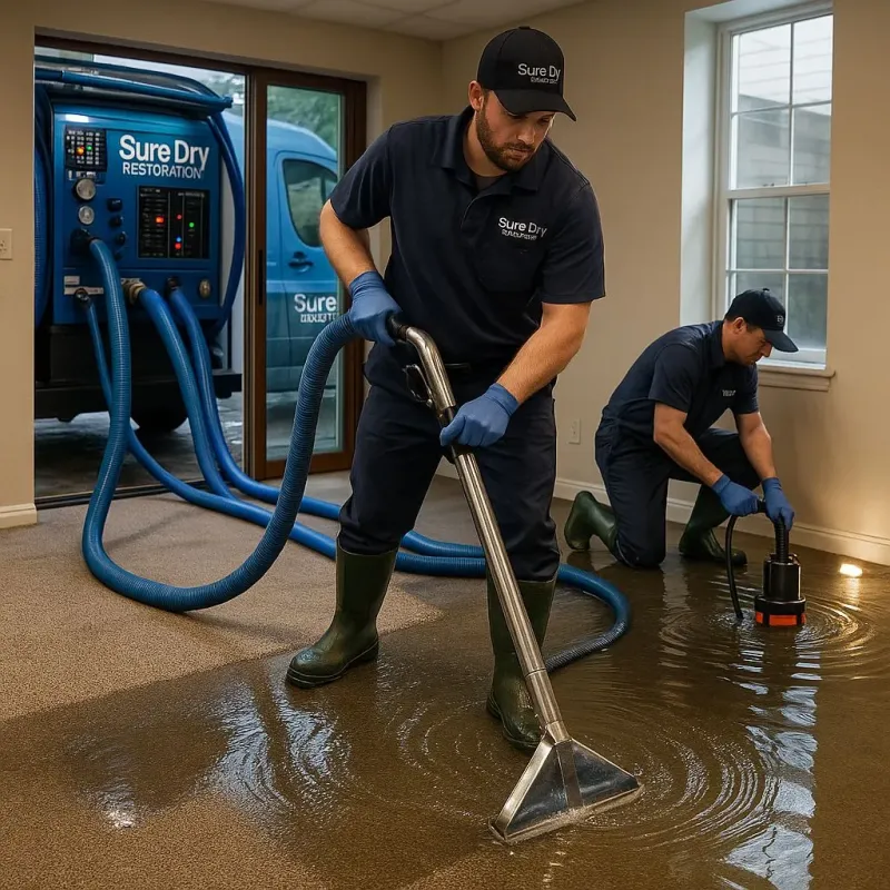 Water Extraction and Removal process in Woodbridge, CA